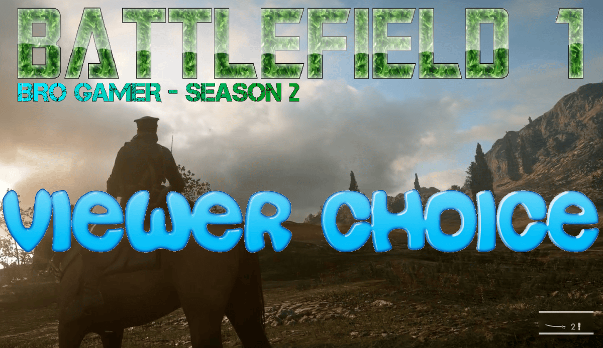 VIEWER CHOICE – WEDNESDAY – starts in 14&nbsp;hrs!