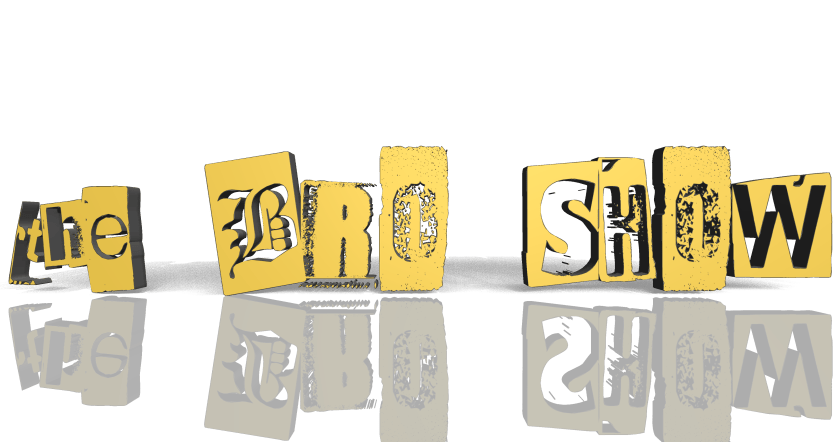 the bro show gold metalic #D4AF37 3d TRANS